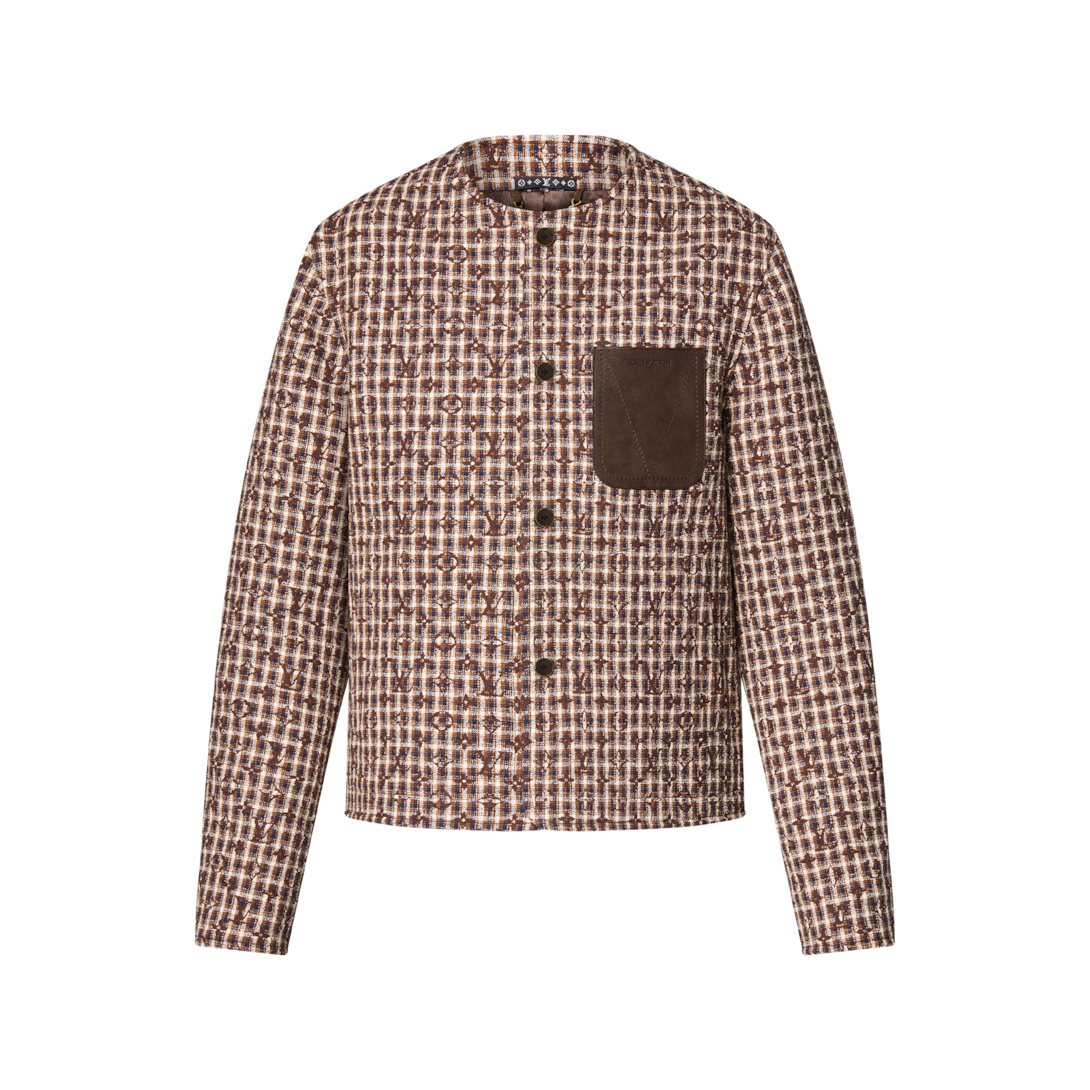 モノグラム シック カラーレス ツイードジャケット ｜ルイ・ヴィトン